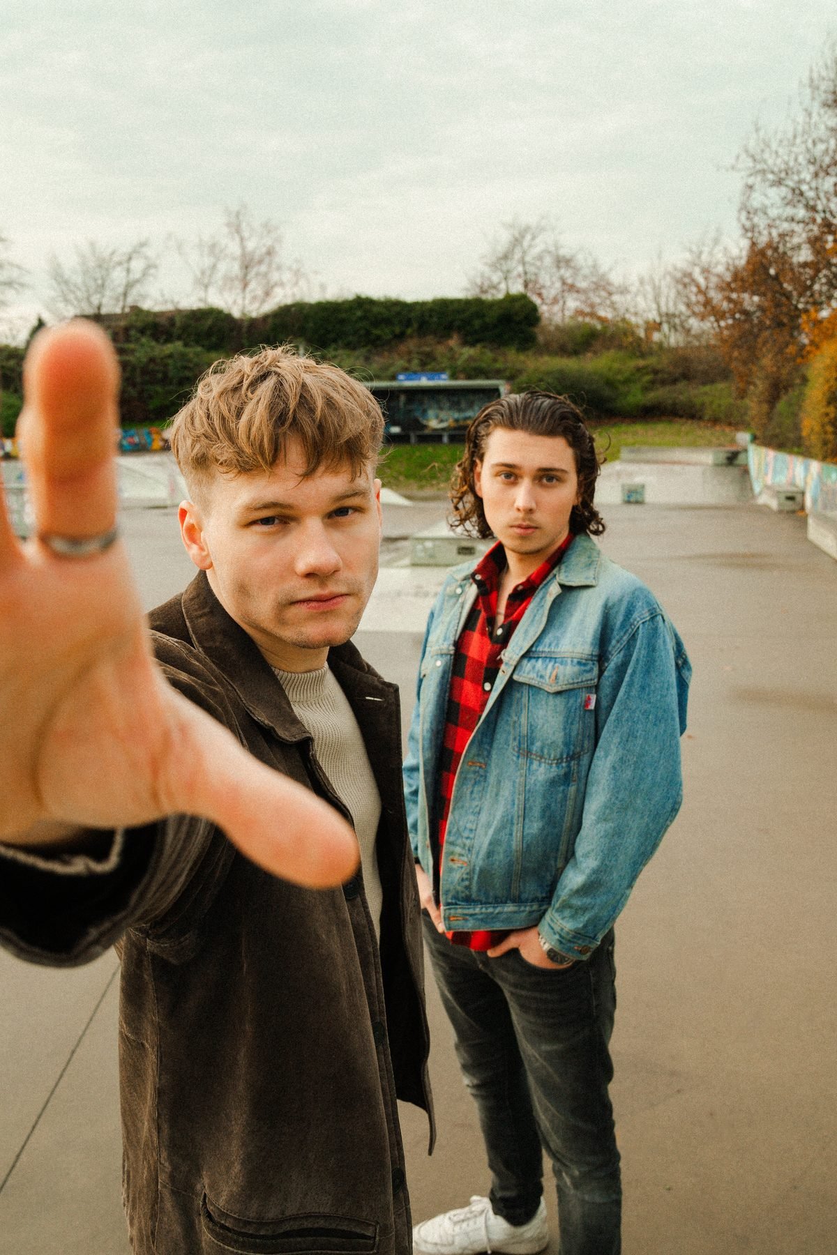 Bandshooting mit Castaways im Skatepark