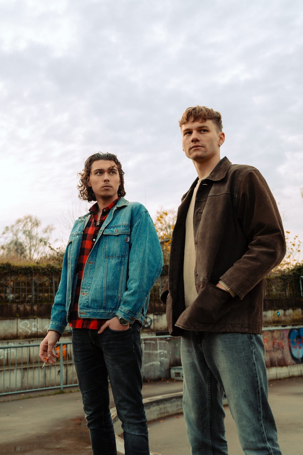 Bandshooting mit den Castaways im Skatepark
