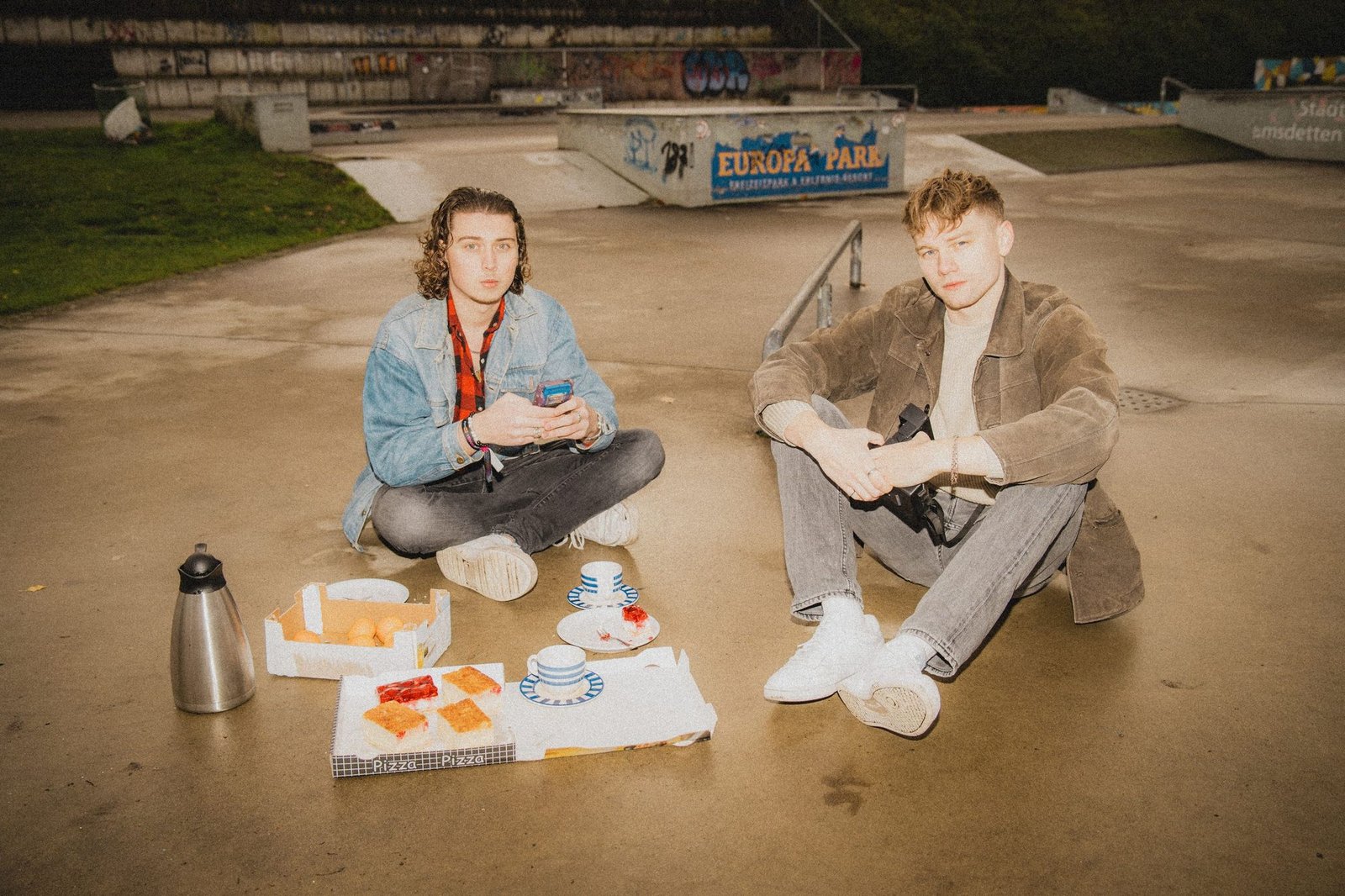 Bandshooting mit Castaways im Skatepark