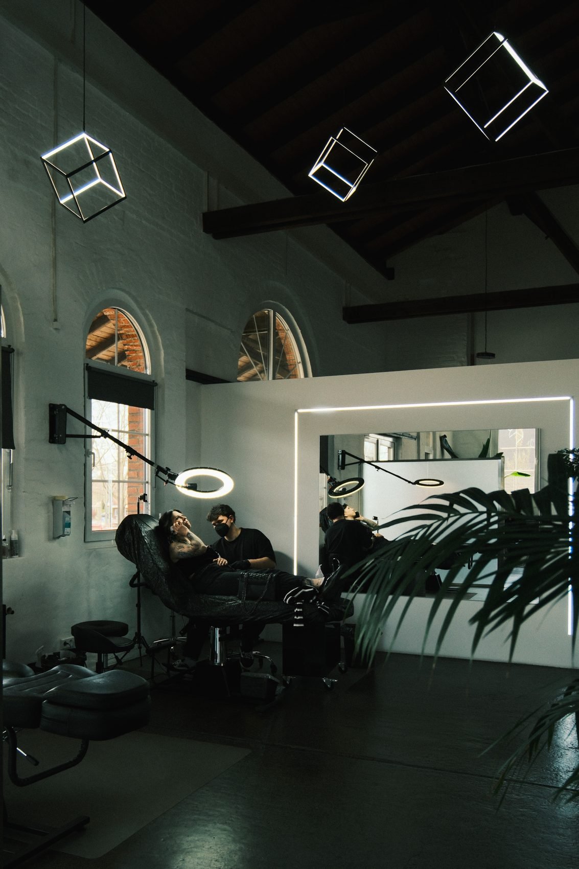 Hinter den Kulissen im Tätowierstudio Stichpunkt